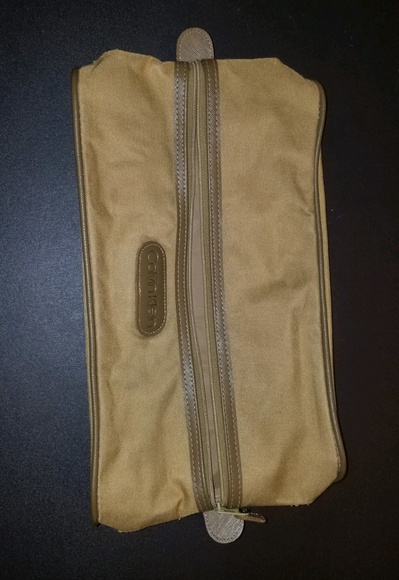 tan calvin klein bag